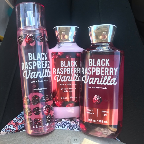 Other Black Raspberry Vanilla Bath And Body Works Set Poshmark